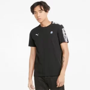 Image of PUMA BMW M Motorsport T7 Mens T-Shirt, Black, size Large, Clothing