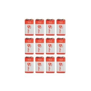 image of 5 Star Office 9V6LR61 Batteries Pack of 12