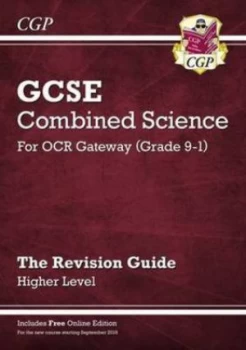 Image of New Grade 9-1 GCSE Combined Science OCR Gateway Revision Guide with Online Edition - Higher by