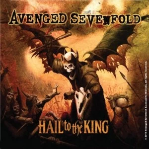 image of Avenged Sevenfold - Hail to the King Single Cork Coaster