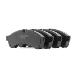 Image of RIDEX Brake pad set Rear Axle 402B1101 Brake pads,Brake pad set, disc brake IVECO,DAILY IV Kasten/Kombi,Daily VI Kastenwagen