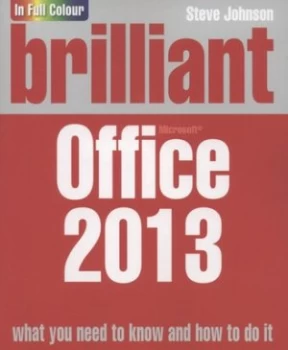 Image of Brilliant Microsoft Office 2013 by Steve Johnson Paperback