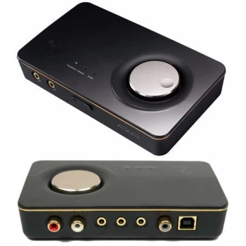 image of Asus XONAR U7 MKII 7.1 USB DAC with Headphone Amplifier USB Sonic Studio Software