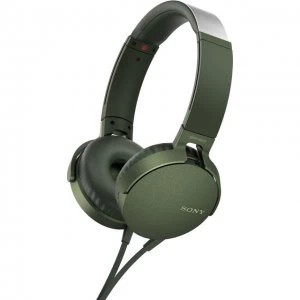 image of Sony MDR XB550 Stereo Headphones