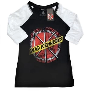 Image of Dead Kennedys - Destroy Ladies Large T-Shirt - Black,White