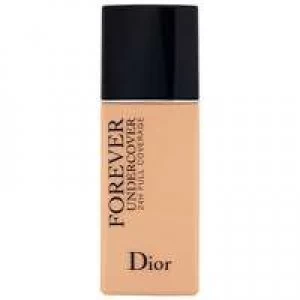 Image of Dior Diorskin Forever Undercover 24H Full Coverage Ultra Fluid Foundation 035 Desert Beige 40ml