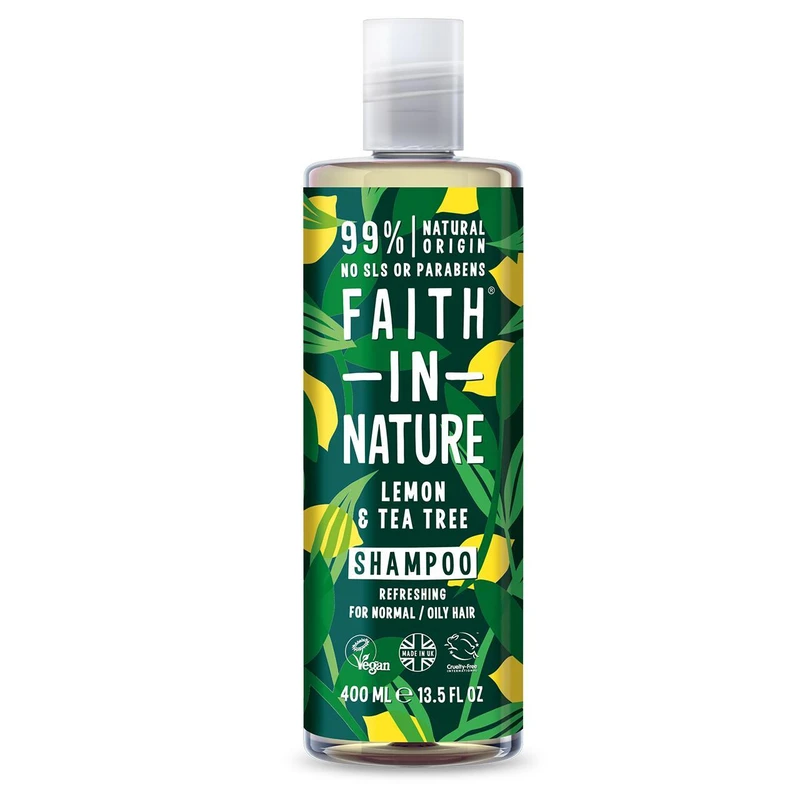 Image of Faith In Nature - Lemon & Tea Tree Shampoo 400ml
