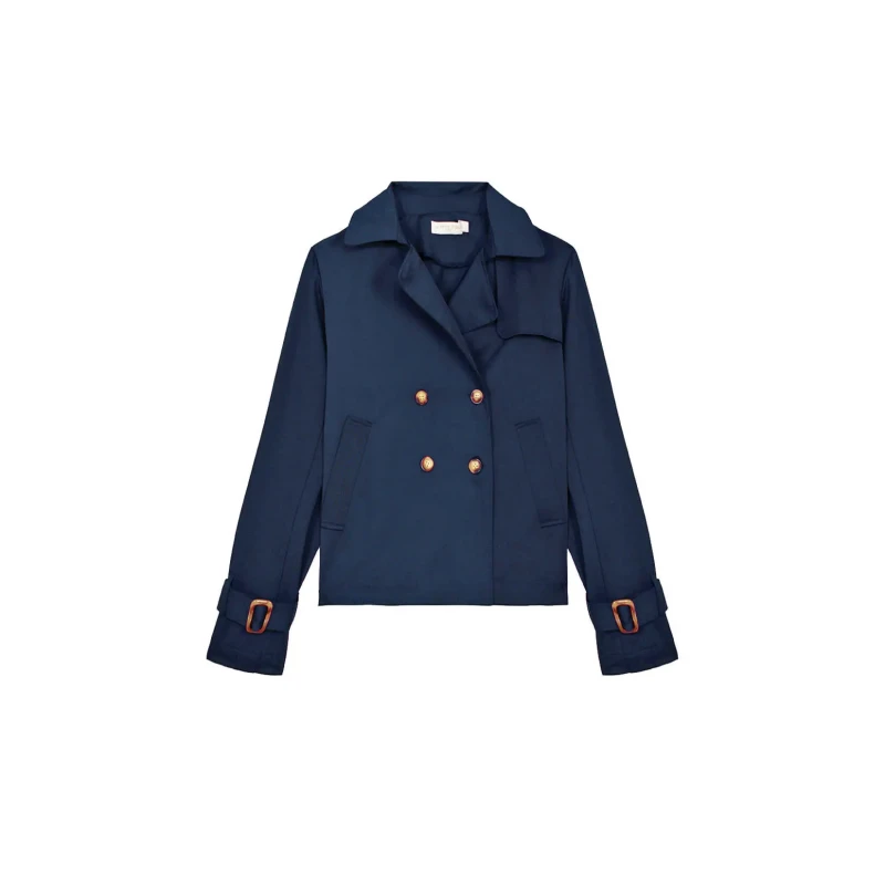 Image of La Petite Etoile Womens coat La Petite Etoile Vierra Bleu Female 36