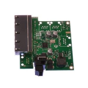 Image of Brainboxes SW-104 network switch Fast Ethernet (10/100) Green