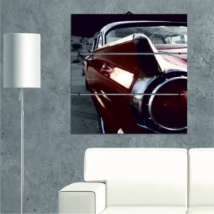 Image of C6 Multicolor Decorative MDF Painting (3 Pieces)