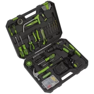 Image of Siegen S01224 Tool Kit with Cordless Drill 101pc