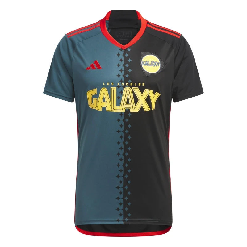 Image of adidas LA Galaxy Third Shirt 2024 2025 Adults - Black S