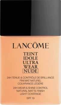 image of Lancome Teint Idole Ultra Wear Nude Foundation SPF19 40ml 024 - Beige Vanille