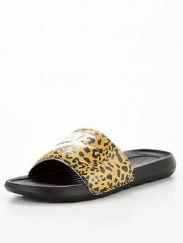 image of Nike Victori One - Leopard Print, Leopard Print, Size 4.5, Women