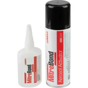 Image of Unika MitreBond Aerosol Kit 50g & 200ml