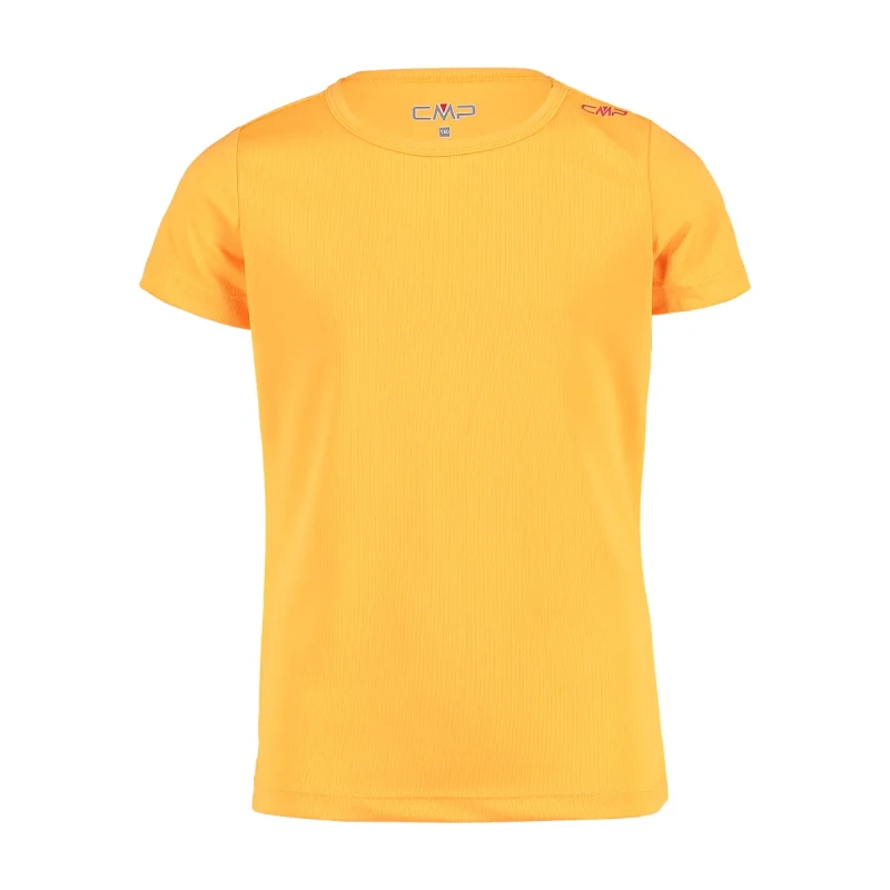 Image of CMP Girl's T-Shirt CMP Orange Female 4 ans