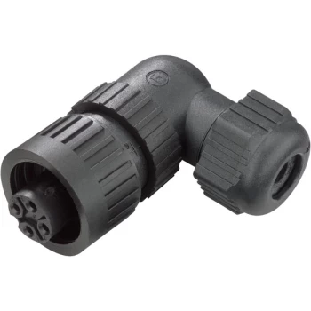 Image of Hirschmann 934 129-100 CA 3 W LD CA-Series Right Angle Socket 3 + PE