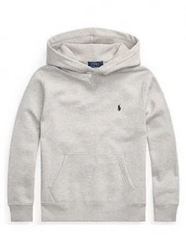 Image of Ralph Lauren Boys Classic Pocket Hoodie - Grey, Size 10-12 Years, M