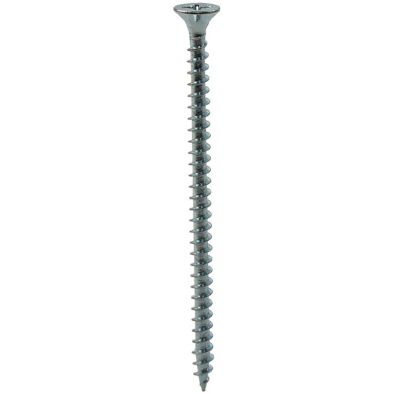 Image of Unifix General Purpose Chippy Woodscrews Pozi Csk Head Bzp Ce - 4.0 X 40mm - 9Chippyz/080 - Box Of 200