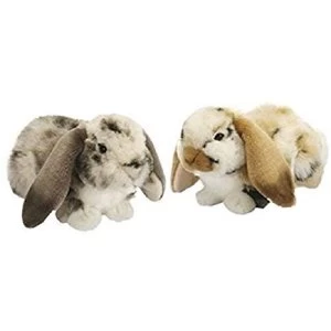 Image of Living Nature Soft Toy Plush Dutch Lop Ear - Random Colour
