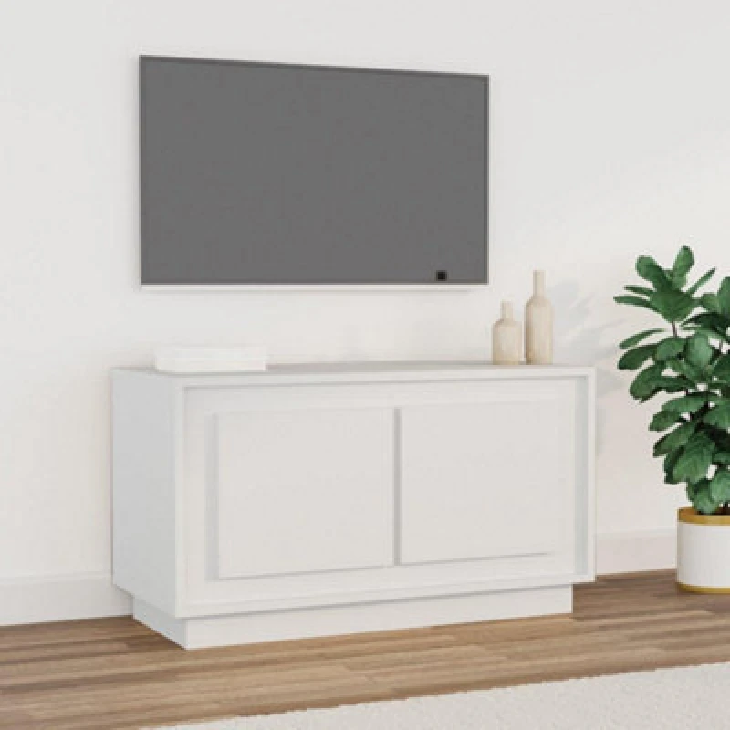 Image of VIDAXL TV Cabinet White 80x35x45cm Engineered Wood Vidaxl 8720845794347