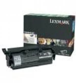 image of Lexmark T650H04E Black Laser Toner Ink Cartridge