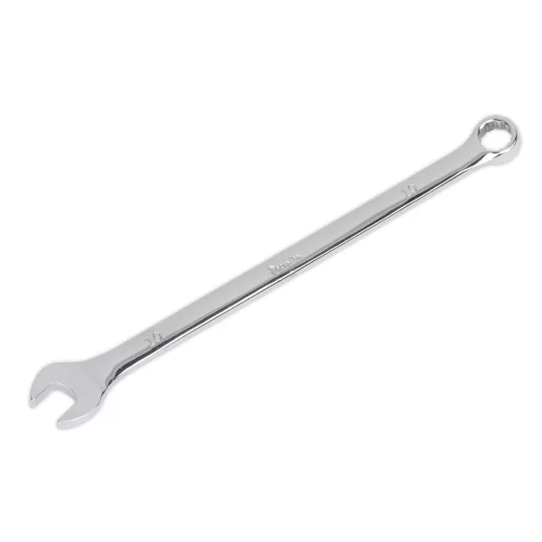 image of Genuine SEALEY AK631010 Combination Spanner Extra-Long 10mm