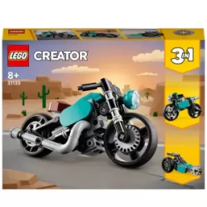 image of LEGO 31135 Creator 3 in 1 Vintage Motorcycle Set for Merchandise