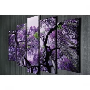 Image of BC042 Multicolor Decorative Canvas Painting (5 Pieces)