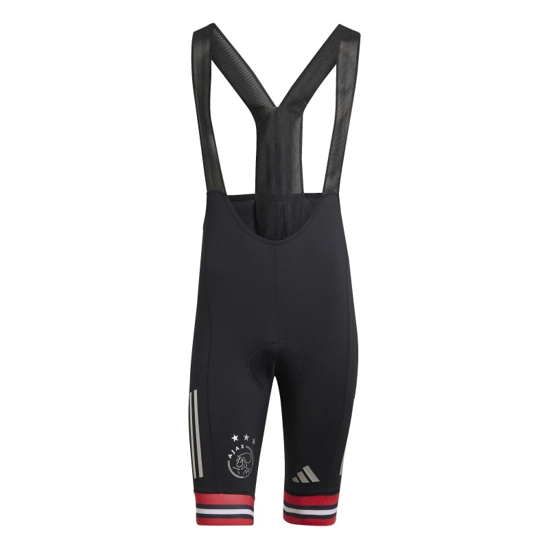 Image of adidas Ajax Amsterdam Cycling Bib Mens - Black XS