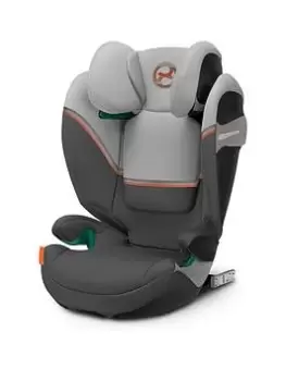 Image of Cybex Solution S2 I-Fix Car Seat - Lava Grey