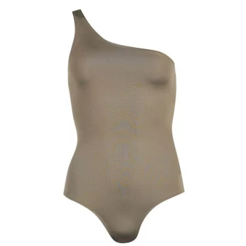 Image of Firetrap One Shoulder Swimsuit Ladies - Green