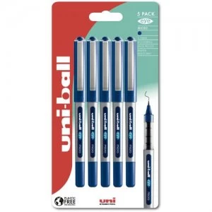Image of Uni-Ball Eye Micro UB-150 BL Plastic Free Packaging PK5