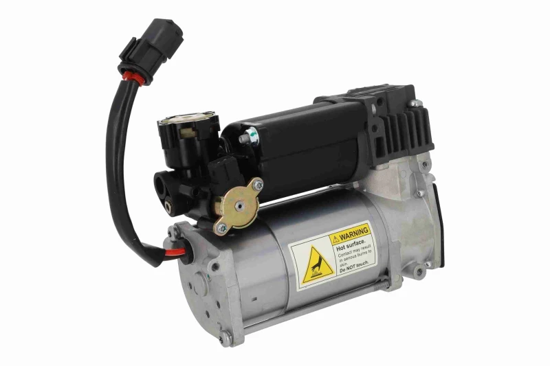 Image of VEMO V46-52-0001 Air suspension compressor Original VEMO Quality Relay replacement necessary Air suspension compressor (332)