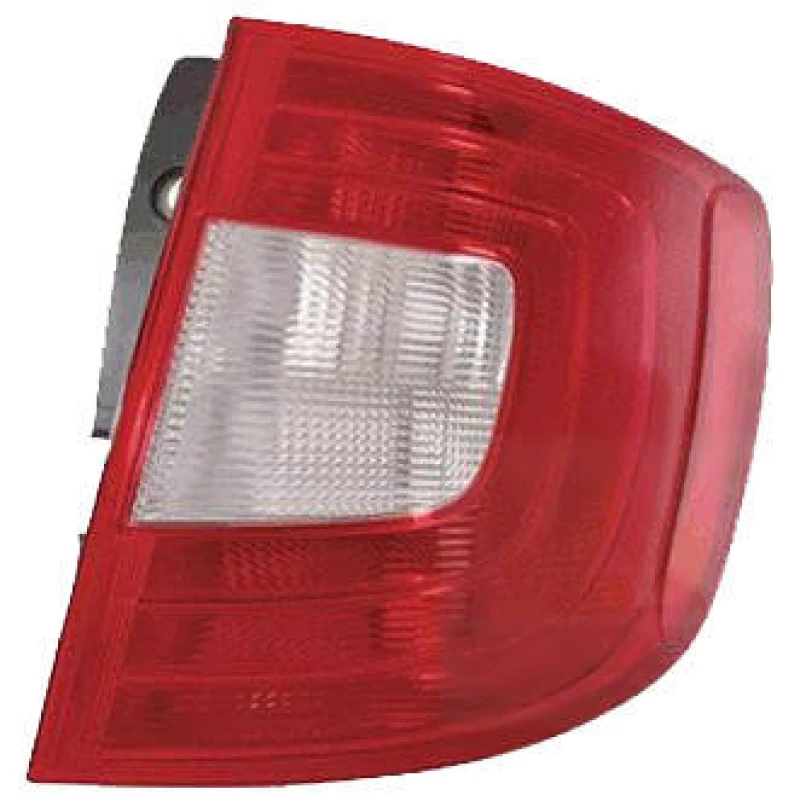 Image of VAN WEZEL 7636936 Rear light without bulb holder, Right Combination Rearlight (391)