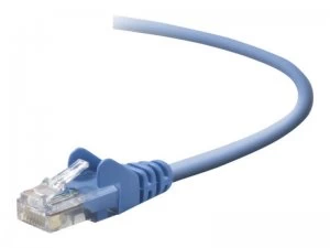 image of Belkin CAT5E Snagless Utp Patch Cable - Blue - 1m