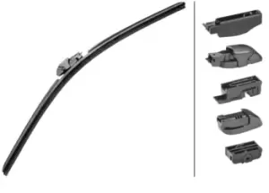 Image of HELLA Wiper blade OPEL,FORD,RENAULT 9XW 358 053-141