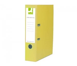 Image of Q Connect Lach File Pprbkd Fc Ylw - 10 Pack