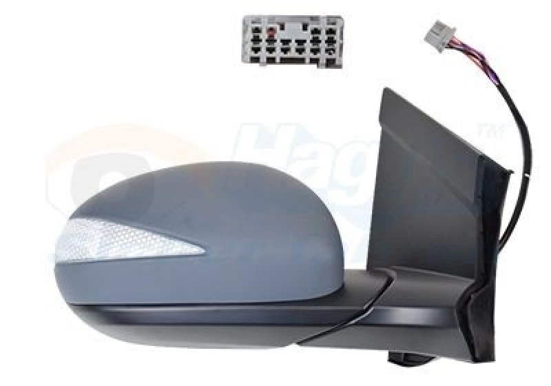 Image of VAN WEZEL Wing mirror VAN WEZEL 2580818