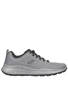 Image of Skechers Air-cooled Dual-density Outsole Vegan Trainer, Grey, Size 11, Men