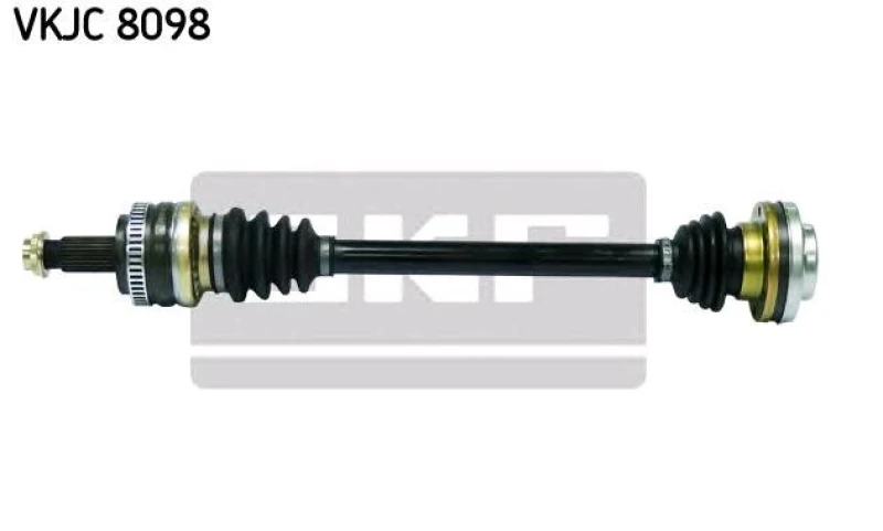 Image of SKF VKJC 8098 Drive shaft Rear Axle Left, with nut Drive Shaft (13)