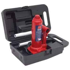 image of Sealey Yankee Bottle Jack and Carry Case 2 Tonne