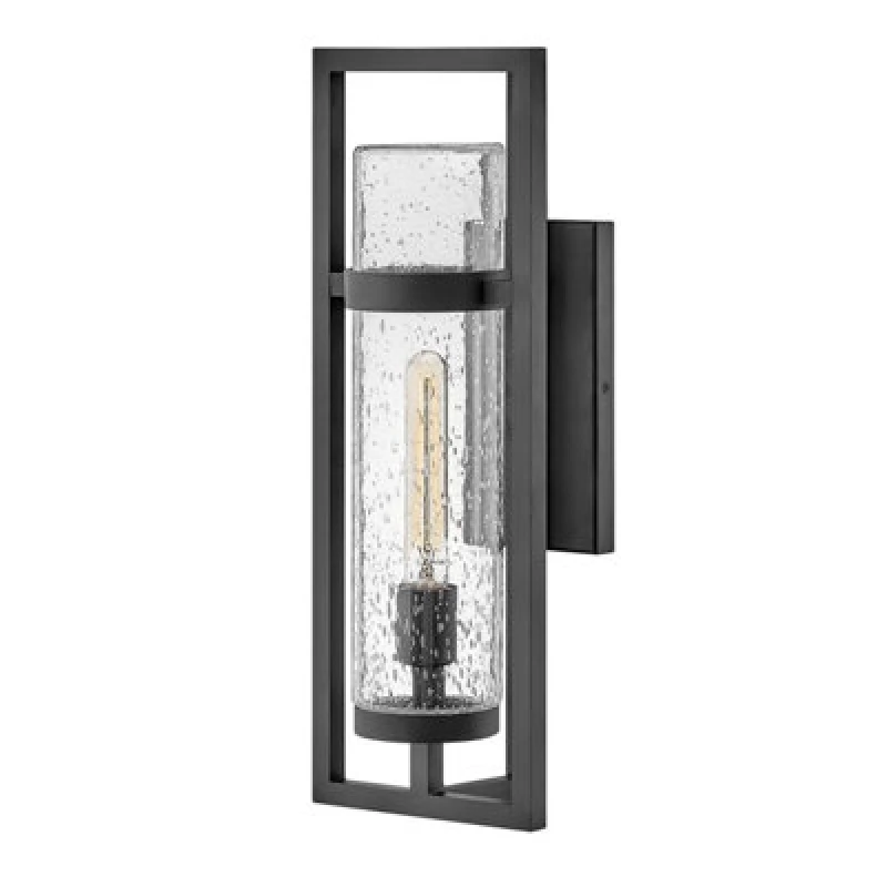 Image of Cordillera 1 Light Outdoor Wall Light Black IP44
