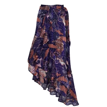 image of Scotch and Soda Scotch And Soda Wrap Maxi Skirt - Combo