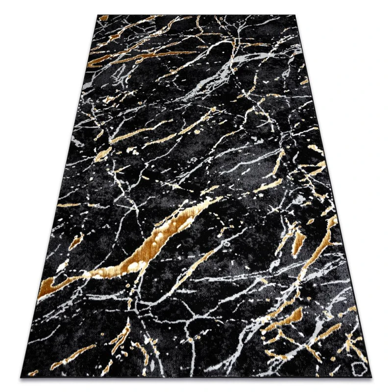 Image of RugsX Allure Rug in Black Size: 240cm x 330cm Black Unisex 240cm x 330 cm