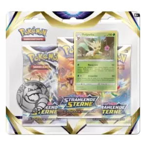 Image of Pokémon Schwert und Schild: Strahlende Sterne Blister Booster 3 Pack *German Version*