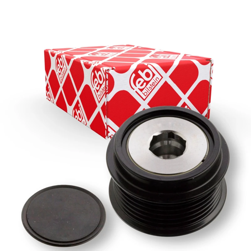 Image of FEBI BILSTEIN 101767 Freewheel Clutch Width: 41mm, with lid Freewheel Clutch,alternator (1390)