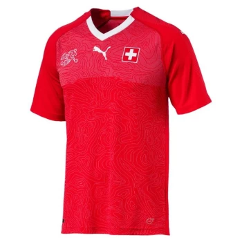 Puma Switzerland Pre Match Shirt 2020 Mens - Red