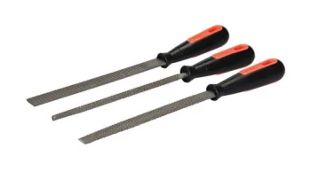 image of MS104 Wood Rasp Set 3pce 200mm - Silverline