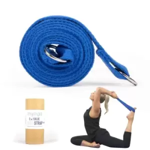 image of 2 In 1 Yoga Belt & Sling - Royal Blue